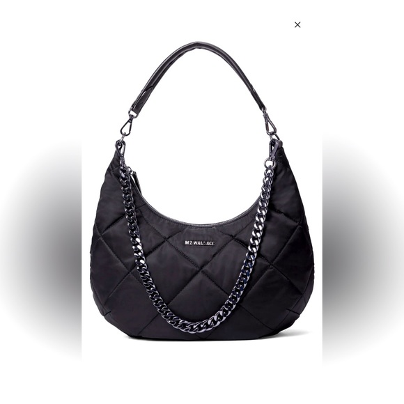🎈SOLD🎈MZ Wallace Quilted Bowery Shoulder Bag - Picture 1 of 6